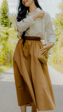 Load image into Gallery viewer, Belted Caramel Charm Skirt
