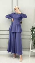 Load image into Gallery viewer, Violet wide pants Set
